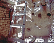Native American Dwelling near Santa Fe, New Mexico