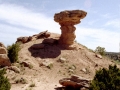 Stone Camel Head in New Mexico Desert