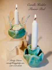 Candle Holder Flower Pod