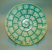 Turquoise & Titanium Plate