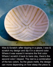 Wax & Scratch Technique