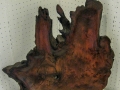 Redwood Burl Plate “Burning Forest”