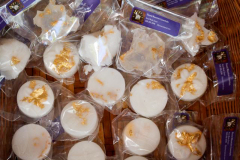 24ct. Nuggets made with real gold and lavender