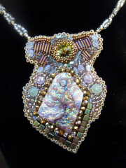 Eagle and Rose Necklace